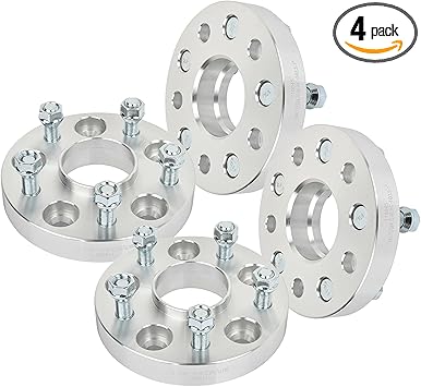 SCITOO 4 pcs 5LUG 1 inch Wheel Spacers Adapters 5x4.75 with 14x1.5 Studs 66.9CB Compatible with for 2013-2016 for XTS 2010-2018 for Camaro Wheel spacers