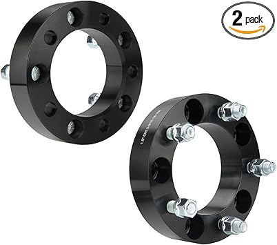 Torchbeam 5x5.5 Wheel Spacers 1.5 inch, Lug Centric Wheel Spacer with 9/16