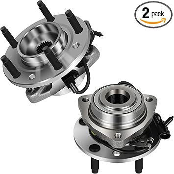 SCITOO 513124 Wheel Hub Wheel Bearing Assembly Front Compatible For GMC Sonoma For Isuzu Hombre For Chevrolet S10 For GMC Jimmy 1997-2005 For Chevrolet Blazer For Oldsmobile Bravada 513124 W/ABS