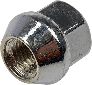 Dorman 611-183-BP Wheel Nut M12-1.50 Open Bulge Seat - 19mm Hex, 21.4mm Length Compatible with Select Models, 200 Pack