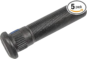 Dorman 610-0275.5 M22x1.5 Serrated Stud- 23.65 mm Knurl, 106.68 mm Length, 5 Pack Universal Fit