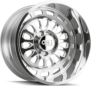 9113-2281P Paradox 9113 Polished/Milled Spokes 20X12 8-165.1 -51mm 125.2mm