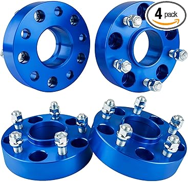 KAX 5x5 Wheel Spacers,Forged 1.5 inch 5 Lug Hub Centric Wheel Spacers with M14x1.5 Studs 71.5mm Hub Bore,fit for Grand Cherokee,Wrangler,Durango,Gladiator,4pcs