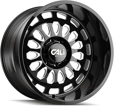 9113-2270BM Paradox 9113 Gloss Black/Milled Spokes 20X12 8-170 -51mm 125.2mm