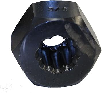 XLN34B Black Replacement Rib Nut (for 3/4