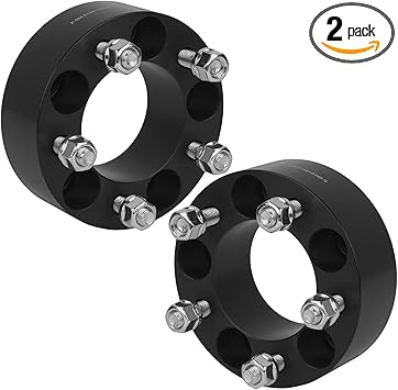 Torchbeam 5x4.5 Wheel Spacers 2 inch, Lug Centric Wheel Spacer with M12x1.5 Thread Pitch,82.5mm Hub Bore,2pcs Spacers for Caliber,Avenger,Sebring