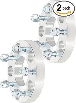 SCITOO 2X 1 inch Wheel Spacers Adapters 5x5 to 5x4.75 12x1.5 Studs Fits 2009-2011 for Journey for Grand Caravan for Town Country Wheel spacers adapters