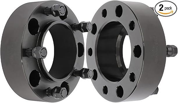 SCITOO 2 pcs 5LUG 2 inch Wheel Spacers Adapters 5x5.9/5x150 with 14x1.5 Studs 110CB Compatible with for Sequoia 2008-2019 for Tundra 2007-2019 Wheel spacers