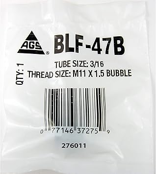 AGS BLF47B Bubble Nut, 3/16