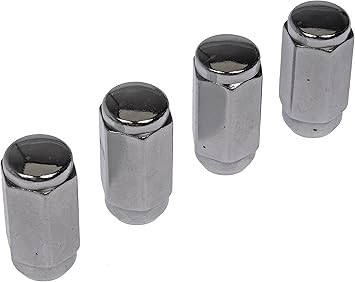 Dorman 711-504 Wheel Nut Chrome Duplex Acorn 9/16-18 Compatible with Select Models, 4 Pack