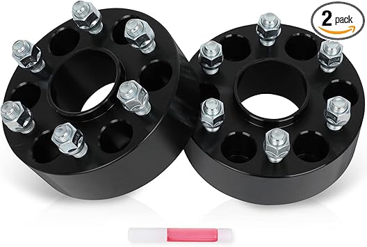 SCITOO 2Pcs 2 inch Wheel Spacers 6x120 to 6x120 with Studs 14x1.5 Bore 66.9mm Compatible with for GMC Acadia 2017-2023,for Chevrolet Traverse 2018-2023