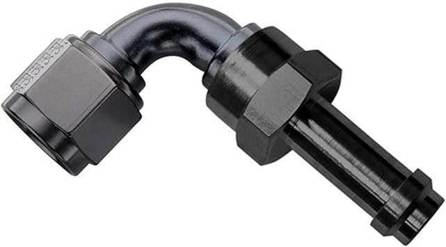 Fragola -8AN 90 Degree EZ Street Hose End Black