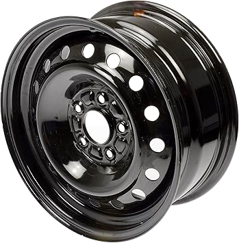 Dorman 939-329 Steel Wheel Compatible with Select Nissan Models (16x7in/5x115mm), Black