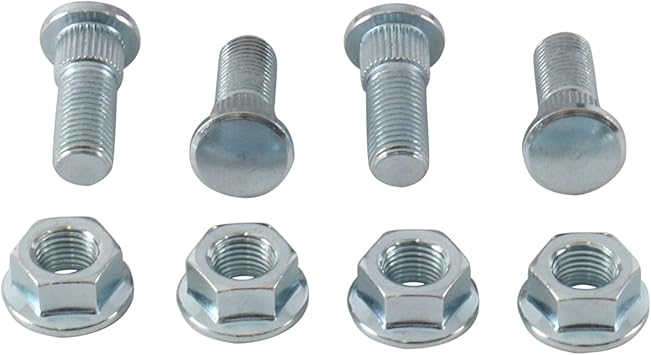 All Balls Wheel Stud and Nut Kit 85-1090 for Polaris Diesel 455 4x4 2000 2001, Diesel 455 4x4 Built After 9/98 1999, Magnum 325 2x4 2000 2001 2002, Magnum 325 4x4 2000 2001 2002