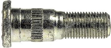 Dorman 610-210 Rear 1/2-20 Serrated Wheel Stud - .625 In. Knurl, 1-25/32 In. Length Compatible with Select Dodge / Ford / Plymouth Models, 10 Pack