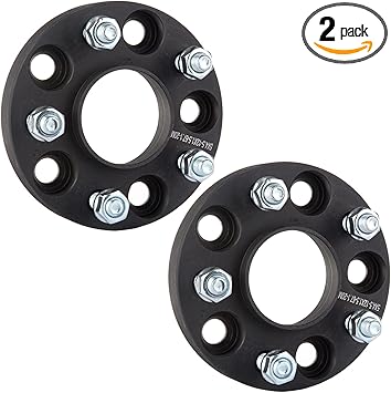 SCITOO 2 pcs 5LUG 20mm Wheel Spacers Adapters 5x4.5 with 12x1.5 Studs 67.1CB Compatible with for MX-5 Miata 2006-2015 for 6 2003-2019 for Zephyr 2006 Wheel spacers