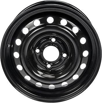 Dorman 939-135 15 x 5.5 In. Steel Wheel Compatible with Select Nissan Models, Black