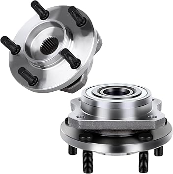 SCITOO Wheel Hub Wheel Bearing Assembly Front Compatible For Chrysler Voyager For Dodge Caravan For Chrysler Prowler For Chrysler Town & Country 1996-2007 For Plymouth Prowler 513123