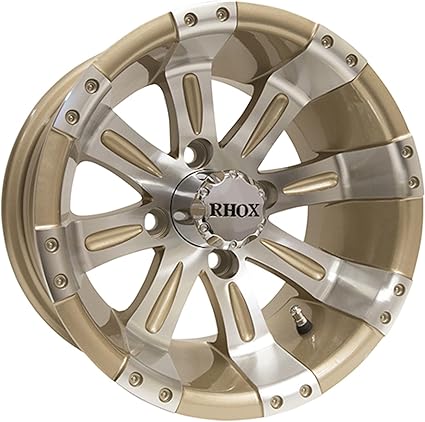 Red Hawk TIR-RX181 Wheel Red Hawk TIR-483 12x7 ET-25 Golf Carts