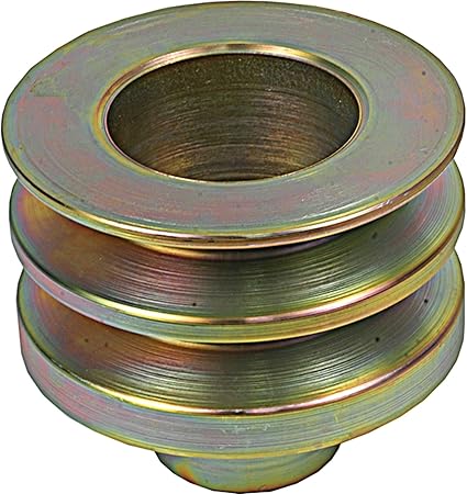 DB Electrical 202-12010 Pulley Compatible with/Replacement for Caterpillar 5S7609, Center of Groove to Rear 49.200mm, Center of Centre to Rear 22mm Tractors