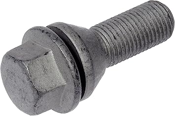 Dorman 610-575 M14-1.50 Wheel Bolt - 19mm Hex, 26.8mm Thread Length Compatible with Select Volvo Models, 10 Pack