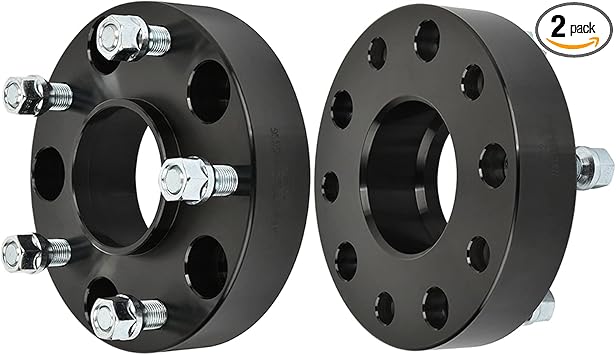 SCITOO 2 pcs 5LUG 1.5 inch Wheel Spacers 5x5.5 with 9/16