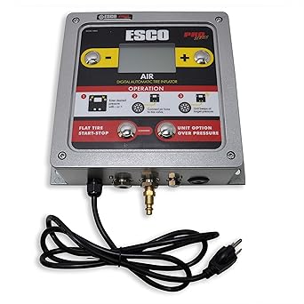 Esco-10965 Pro Series Digital Wall Mounted Automatic Tire Inflator