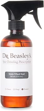 Dr. Beasley's S31D12 Matte Wheel Seal - 12 oz., Designed for Matte Painted Wheels, Preserves Matte Appearance, Readily Biodegradable