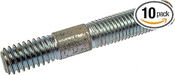 Dorman 675-093 Double Ended Stud - 5/16-18 x 9/16 In. and 5/16-24 x 1 In., 10 Pack Universal Fit