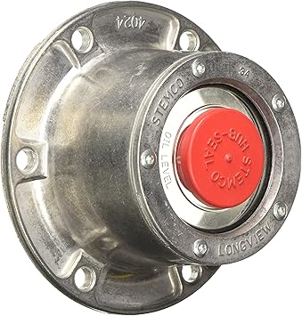 Stemco Hub Cap 340-4024 Includes Gasket!, Overall Depth: 2-5/8 Inside Depth: 1-7/8