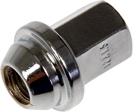 Dorman 611-263 Wheel Nut M12-1.50 Flattop Nut - 19mm Hex, 35.9mm Length Compatible with Select Models, 10 Pack (OE FIX)10