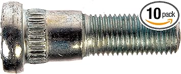 Dorman 7/16-20 Serrated Wheel Stud - .570 In. Knurl, 1-5/8 In. Length