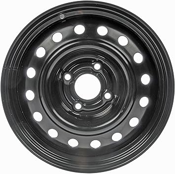 Dorman 939-112 16 x 6.5 In. Steel Wheel Compatible with Select Nissan Models, Black