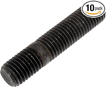 Dorman 610-0460.10 3/4-10 Double Ended Stud 0.75 in. - Knurl, 3.65 in. Length, 10 Pack