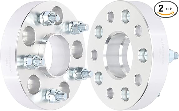 SCITOO 2 pcs 5LUG 1.5 inch Wheel Spacers Adapters 5x100 with 12x1.25 Studs 56.1CB Compatible with for Crosstrek 2016-2018 for FR-S 2013-2016 for Legacy 1990-2014