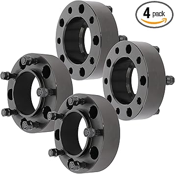 SCITOO 4 pcs 5LUG 2 inch Wheel Spacers Adapters 5x5.9/5x150 with 14x1.5 Studs 110CB Compatible with for Sequoia 2008-2020 for LX470 1998-2007 for Land Cruiser 1998-2020 Wheel spacers