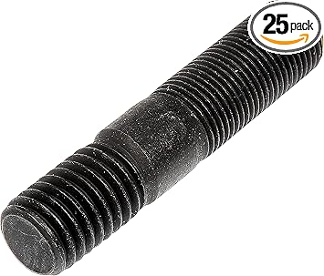 Dorman 610-0502.25 5/8-18, 5/8-11 Double Ended Stud 0.622 in. - Body Dia, 2.937 in. Length, 25 Pack