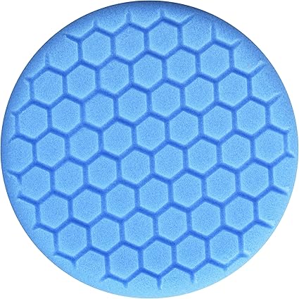 Chemical Guys BUFX_105HEX6 Blue Light Polishing/Finishing Pad (6.5 Inch Pad Made for 6 Inch Backing Plates)