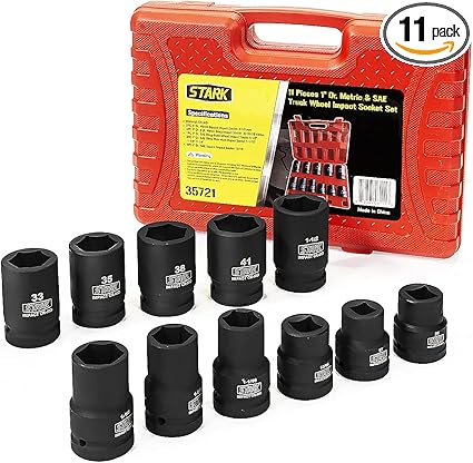 Stark USA 11-piece Premium Impact Socket Set 1