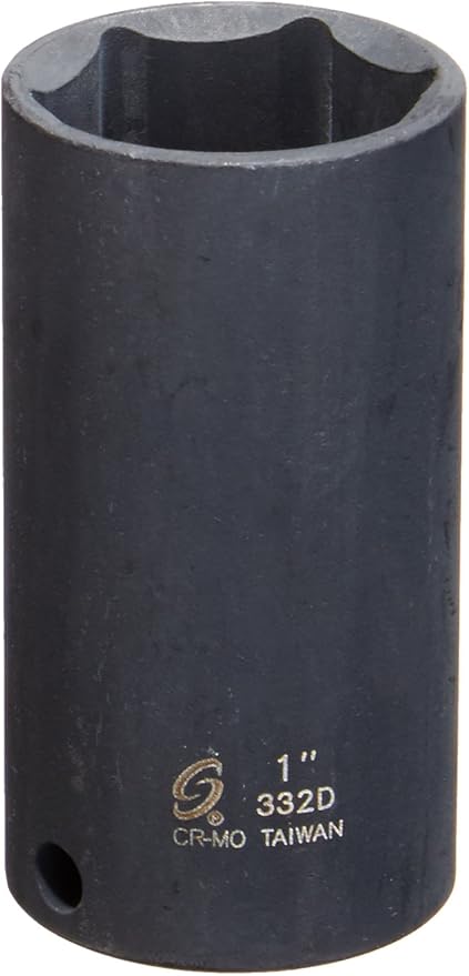 Sunex 332d 3/8-Inch Drive 1-Inch Deep Impact Socket