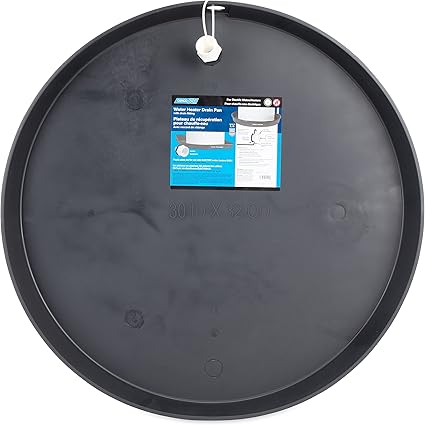 Camco Water Heater Drain Pan | 2 ½-inch Pan Depth with a 32-inch (OD) and 30-inch (ID) | (11420)