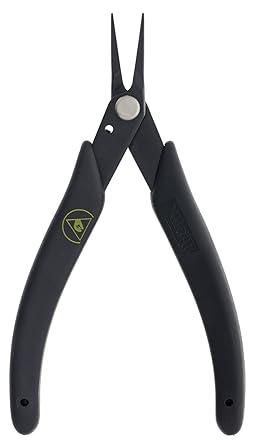 Xuron - 450AS Tweezer Nose Pliers - ESD Safe Grips