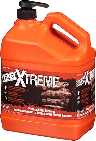 Fast Orange 25618 Xtreme Hand Cleaner, 1 Gallon, 128 Fl Oz (Pack of 1)