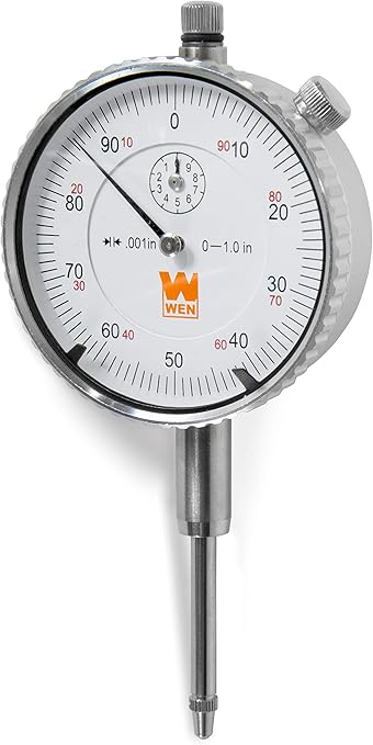 WEN 10703 1 in. Precision Dial Indicator with .001 in. Resolution