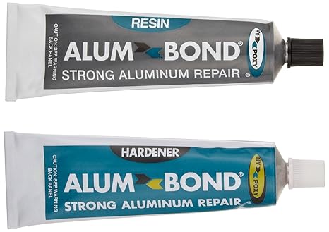 H-450 Alumbond 6.5 oz Aluminum Putty Repair Kit