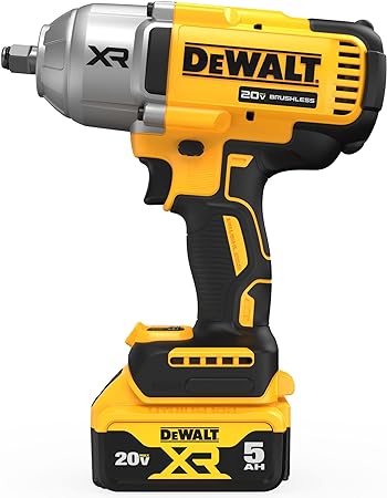 DEWALT 20V MAX Cordless Impact Wrench Kit, 20V MAX, 1/2