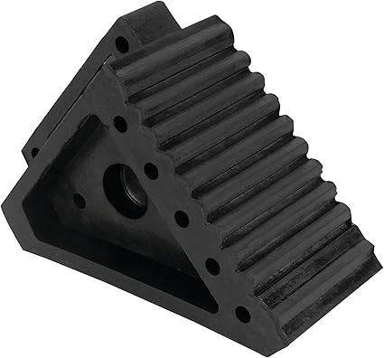 Performance Tool W41001 All Weather, Oil Resistant Solid Rubber Wheel Chock for Car, Travel Trailers, RV, Truck, and ATV