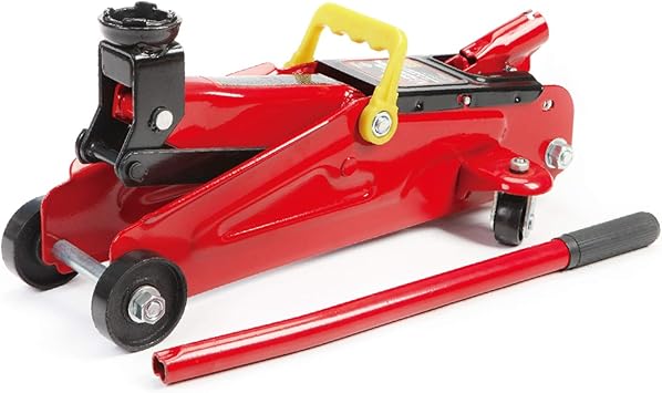 BIG RED T82002-BR Torin Hydraulic Trolley Service/Floor Jack, 2 Ton (4,000 lb) Capacity, Red