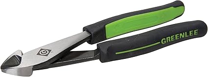 Greenlee 0251-08M Diagonal Cutting Pliers, Mini Molded Grip, 8