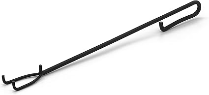 Spark Screen Lifting Rod, Solid Steel, by Good Directions, Black